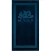 Sundek Jacquard Terry Logo And Frame Håndklæde