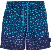 Playshoes Badeshorts marin / azur / lilla / pink