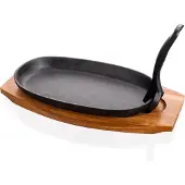 Banquet serveringspande i støbejern 23 cm
