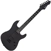 Gear4Music LA Select Modern elguitar fra Blackout