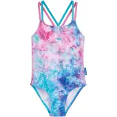 Playshoes Badedragt blå / turkis / pink / lyserød
