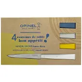 Opinel Bon Appetit 2040 Celestial, 4-piece table knife set