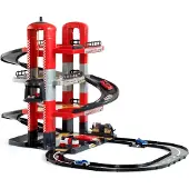 MOLTO 4 Floors With Tracks And 2 Metal Cars Garage