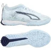 Puma Ultra 6 Match Mid + TT Dreamrush - Lyseblå/Hvid/Blå Børn - Turf (TF), størrelse 38