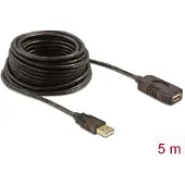 DeLOCK -kabel USB 2.0-forlænger, aktiv 5 m