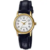 Casio Dameur LTP-V002GL-7B2UDF Classic Hvid/Læder Ø31 mm