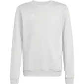 Adidas Sportsweatshirt 'Entrada26' lysegrå / hvid