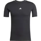 Adidas Baselayer T-shirt Techfit - Sort, størrelse X-Small