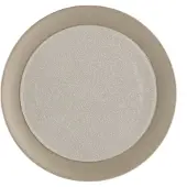 Scandi Living Fossil asiet Ø21 cm Beige