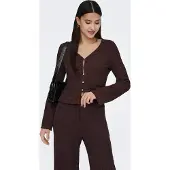 ONLY Cardigan 'ONLILSE' mørkebrun