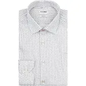 Olymp Level 5 Skjorte Print Beige måle