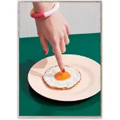 Paper Collective Fried Egg plakat 30x40 cm