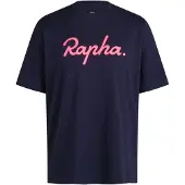 Rapha here logo t-shirt - Navy - XL