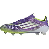 Adidas F50 Elite FG Radiant Blaze - Lilla/Hvid/Grøn - Græs (FG), størrelse 36
