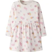 Name it Kjole creme / lilla / orange / pink