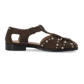 Bianco Sandaler med rem 'BIAHelen' choko
