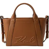 Karl Lagerfeld Håndtaske 'VILLE' cognac