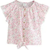 Next Bluse pink / rød / hvid