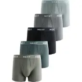 Next Boksershorts røgblå / cyanblå / stone / oliven / sort