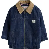 Next Overgangsjakke blue denim / lysebrun