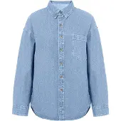 Imily Bela Bluse blue denim
