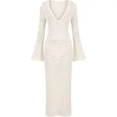 Imily Bela Strandkjole lysebeige