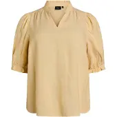Zizzi Bluse 'Lina' honning