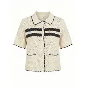 Imily Bela Cardigan ecru / sort