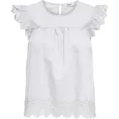 ONLY Bluse 'ONLTULUM' hvid