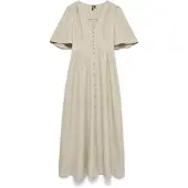 Vero Moda Kjole 'VMMelaney' mørkebeige