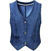 Imily Bela Vest blue denim