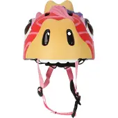 Crazy Safety Giraffe, cykelhjelm, junior, rød