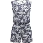 Ragwear Jumpsuit 'Zella' natblå / hvid