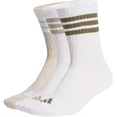 Adidas 3-stripes Cushioned Sportswear Tennissokker, 3 Par, størrelse 49-51