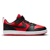 Nike Sneaker Court Borough Lav Recraft - Rød/Sort/Hvid Små børn, størrelse 35