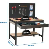 Simon Rack Simonwork (bancos De Trabajo) Bt2 Box Metalhylde 1445x910x610 Mm