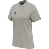 Hummel Funktionsbluse 'Move' grå / grå-meleret / hvid