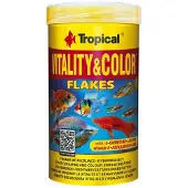 Tropical Vitality & Color vitaliserende farvefoder til fisk 1000 ml/200 g