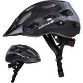 Dunlop cykelhjelm med LED 55-58 cm