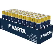 Varta Longlife AAA batteri - Folie 40 pk.