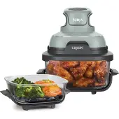 Ninja CRISPi 4-i-1 transportabel glasairfryer i Sage | FN101EUSG | af SharkNinja
