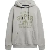 Superdry Sweatshirt grå / grøn