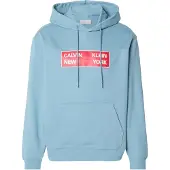 Calvin Klein Jeans Sweatshirt pastelblå / rød / hvid