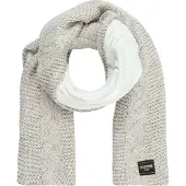 Superdry Superdrytil kvinder. W9310068A Beige strikket flettemønstret tørklæde (OSFA), Casual, Klassisk, Polyester