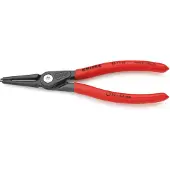 Knipex 48 11 J2, Cirkeltænger, Krom-vanadium-stål, Plast, Rød, 180 mm, 175 g