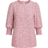 Imily Bela Bluse lyserød / hvid