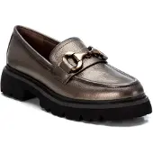 Carmela Carmelatil kvinder. 16199101-PLOMO Loafers i sølvfarvet læder 161991 (40), Fast, Ingen, Casual