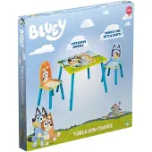 Bluey børnemøbelsæt med bord & 2 stole.