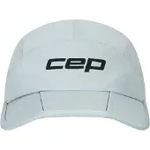Cep Core Run Foldable Cap, løbekasket, grå