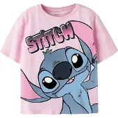 Name it Bluser & t-shirts 'NKFMorissina Stitch' safir / opal / lyserød / sort